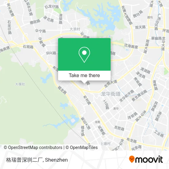 格瑞普深圳二厂 map