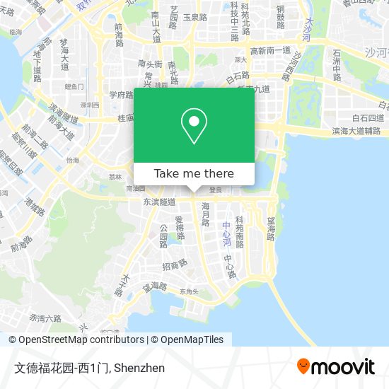 文德福花园-西1门 map
