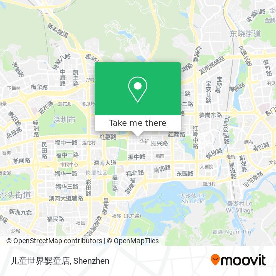儿童世界婴童店 map