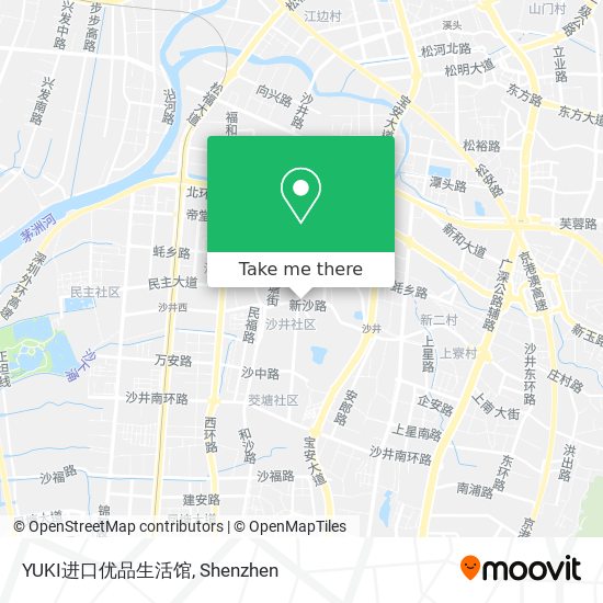 YUKI进口优品生活馆 map