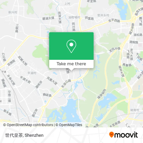 世代皇茶 map