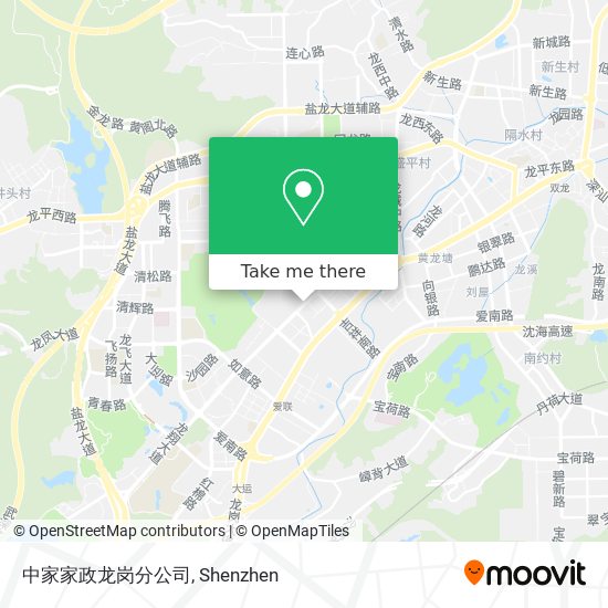 中家家政龙岗分公司 map