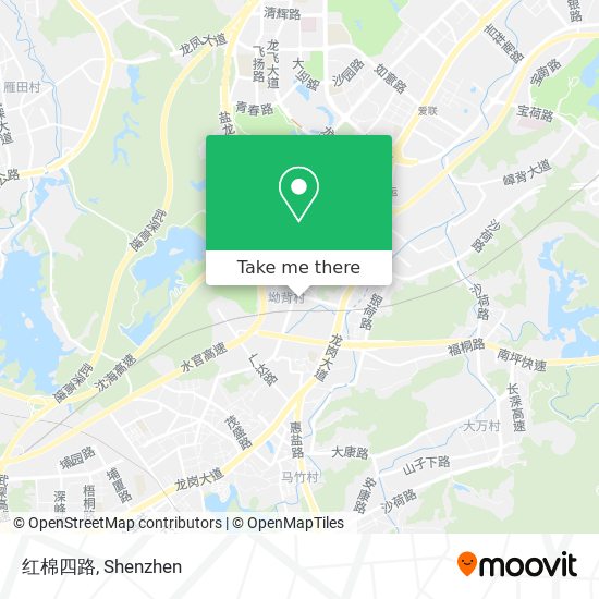 红棉四路 map