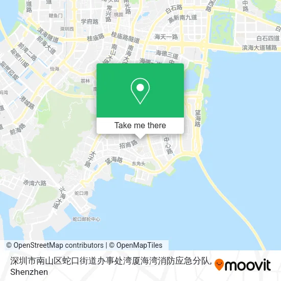 深圳市南山区蛇口街道办事处湾厦海湾消防应急分队 map