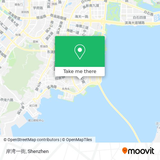 岸湾一街 map