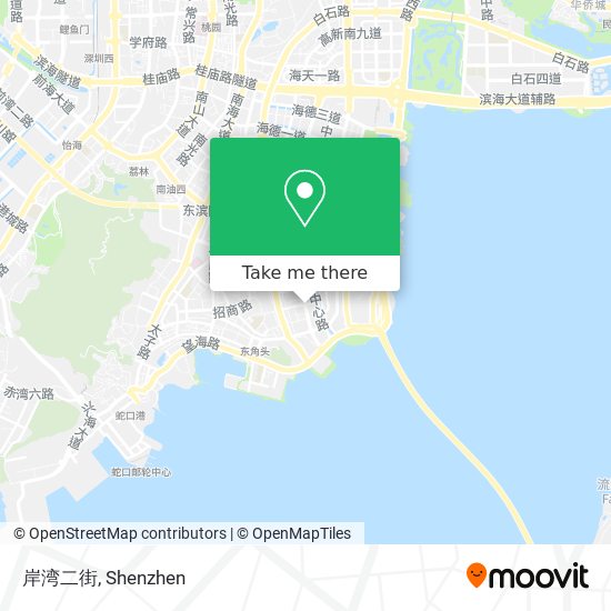 岸湾二街 map
