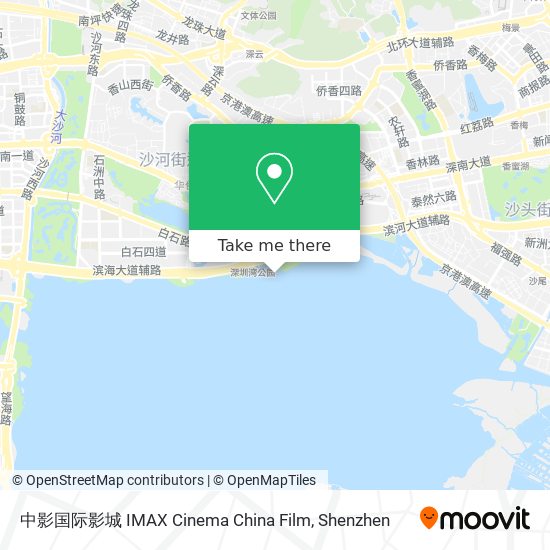 中影国际影城 IMAX Cinema China Film map