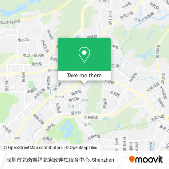 深圳市龙岗吉祥龙家政连锁服务中心 map
