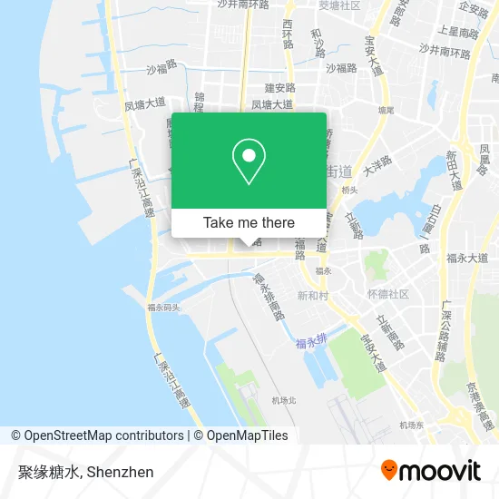 聚缘糖水 map
