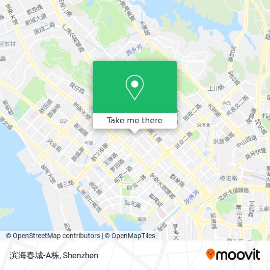 滨海春城-A栋 map