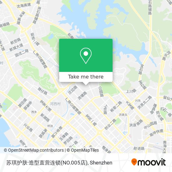 苏琪护肤·造型直营连锁(NO.005店) map