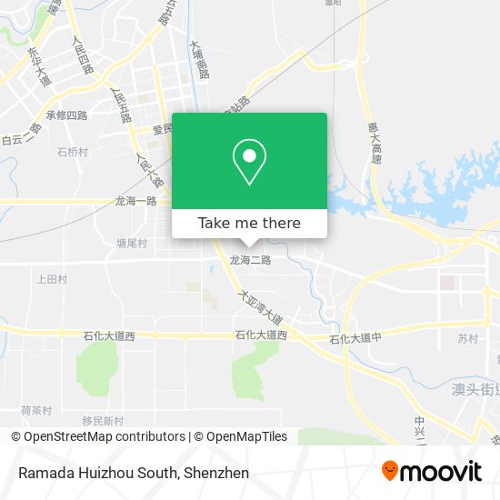 Ramada Huizhou South map