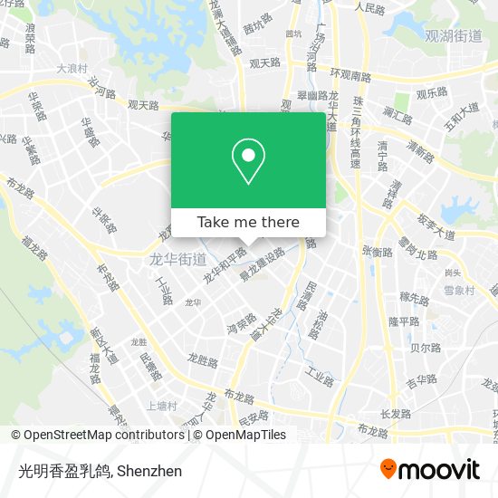 光明香盈乳鸽 map