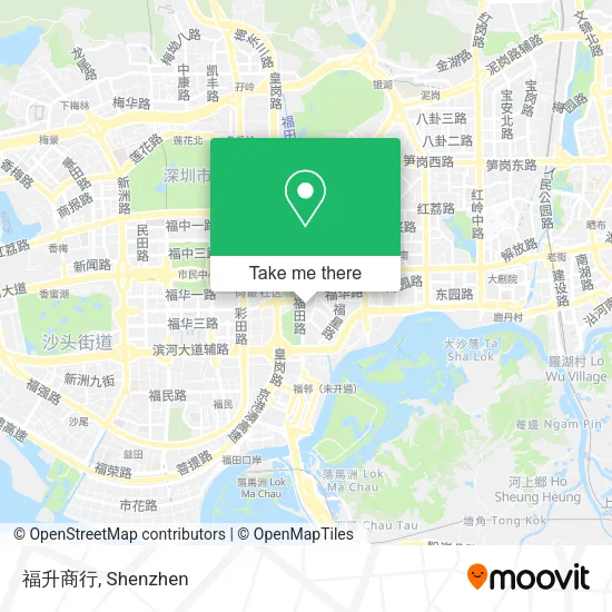 福升商行 map