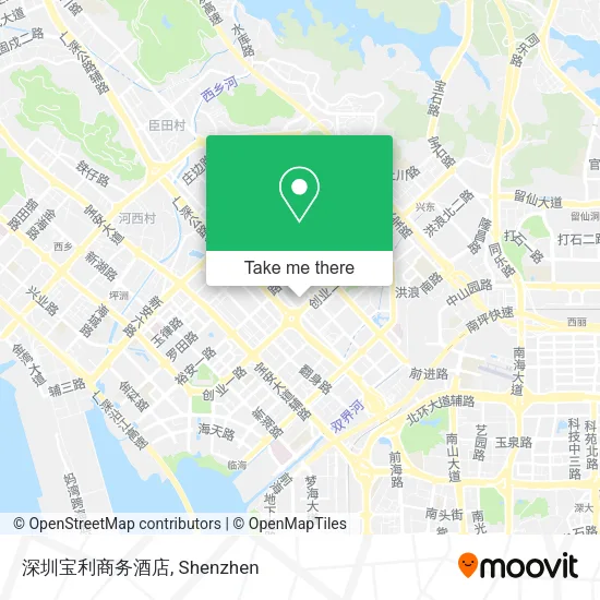 深圳宝利商务酒店 map