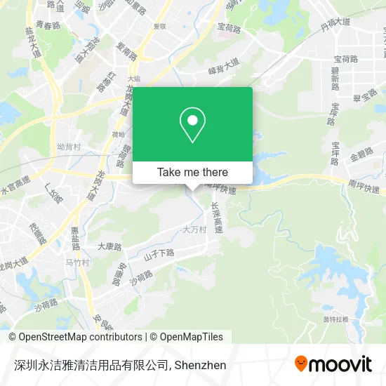 深圳永洁雅清洁用品有限公司 map