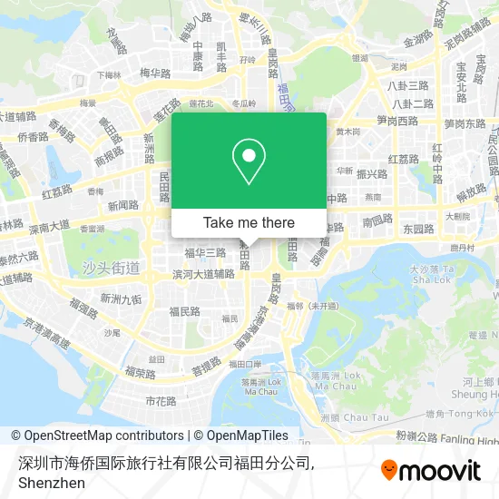 深圳市海侨国际旅行社有限公司福田分公司 map