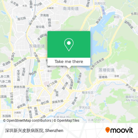 深圳新兴皮肤病医院 map