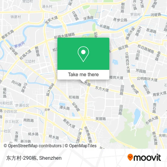 东方村-290栋 map