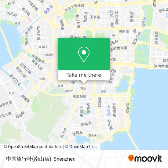 中国旅行社(南山店) map