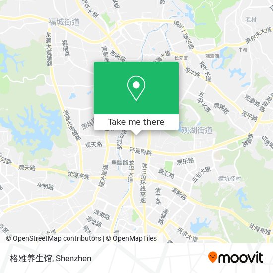 格雅养生馆 map