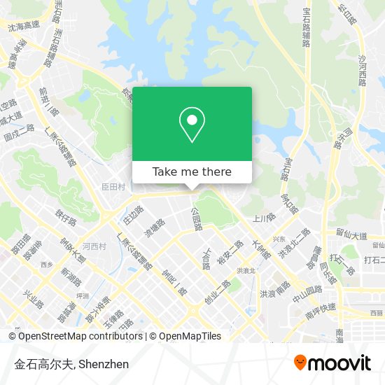 金石高尔夫 map