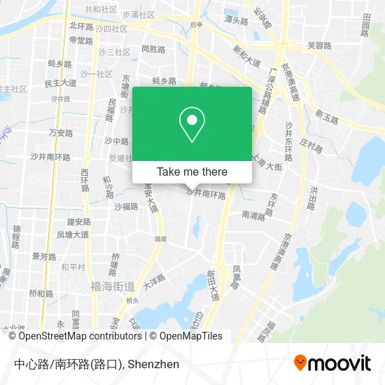 中心路/南环路(路口) map