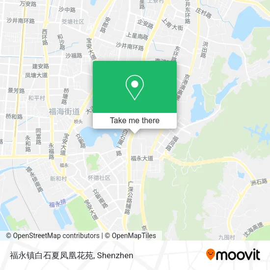 福永镇白石夏凤凰花苑 map