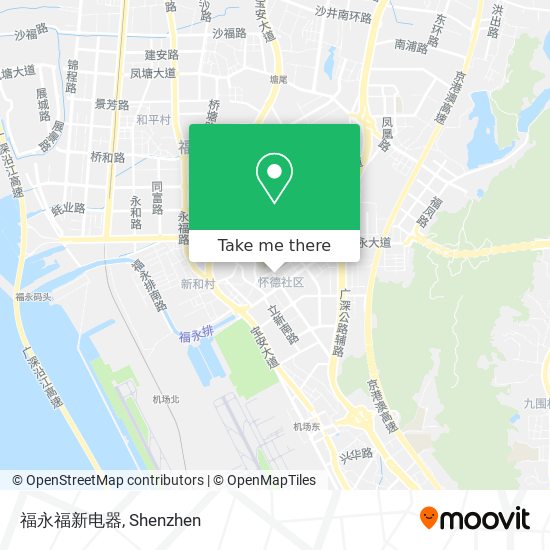 福永福新电器 map