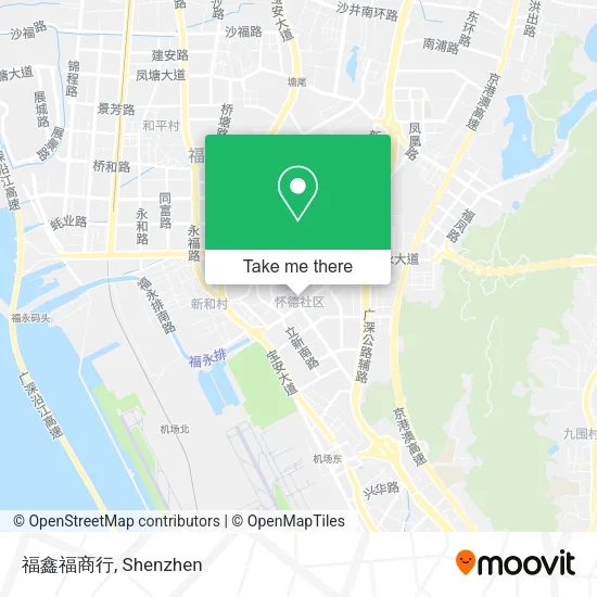 福鑫福商行 map