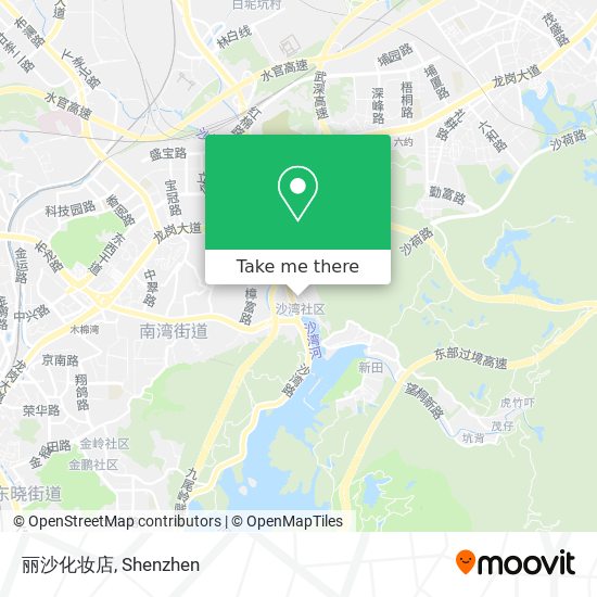 丽沙化妆店 map