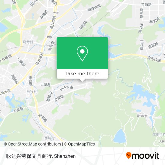 聪达兴劳保文具商行 map