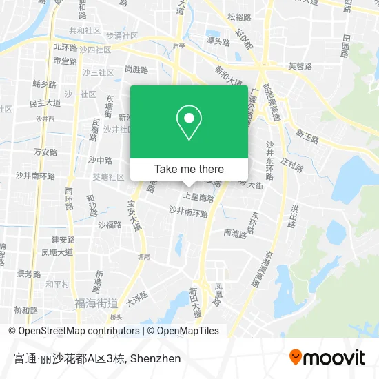 富通·丽沙花都A区3栋 map