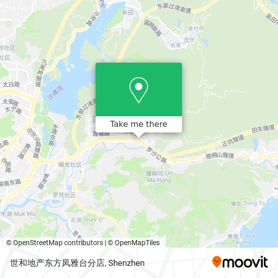 世和地产东方凤雅台分店 map