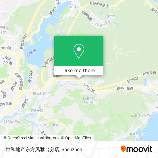 世和地产东方凤雅台分店 map
