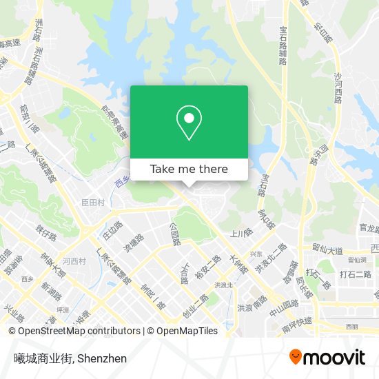曦城商业街 map