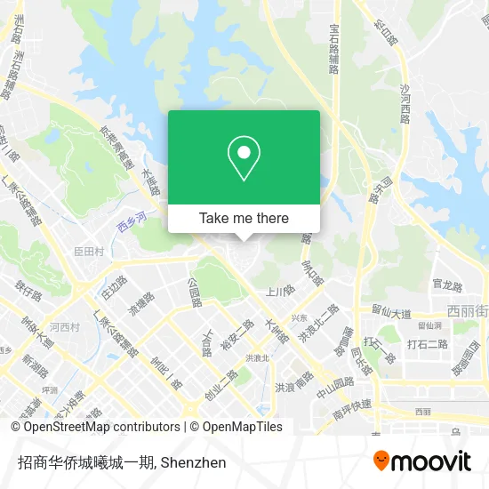 招商华侨城曦城一期 map