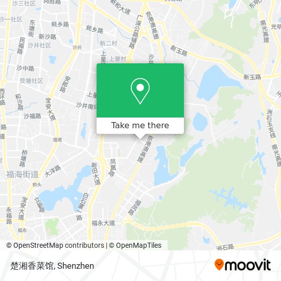楚湘香菜馆 map