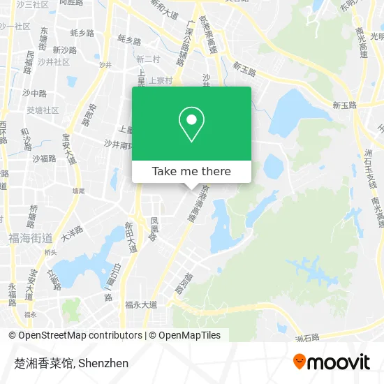 楚湘香菜馆 map