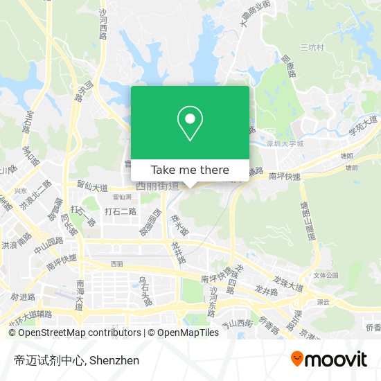 帝迈试剂中心 map