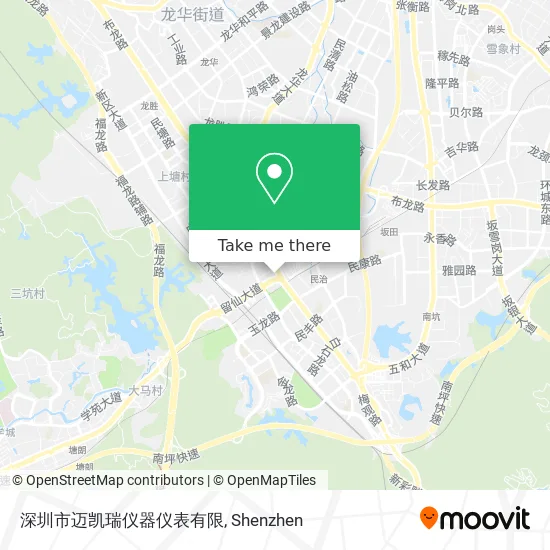 深圳市迈凯瑞仪器仪表有限 map