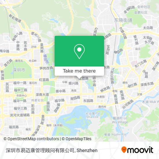 深圳市易迈康管理顾问有限公司 map