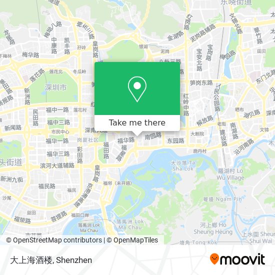 大上海酒楼 map