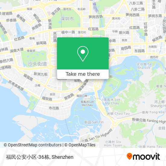 福民公安小区-36栋 map