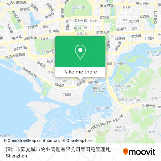 深圳市阳光城市物业管理有限公司宝田苑管理处 map