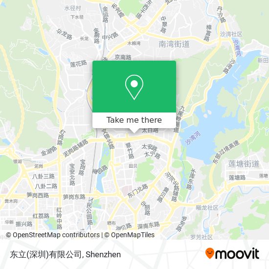 东立(深圳)有限公司 map