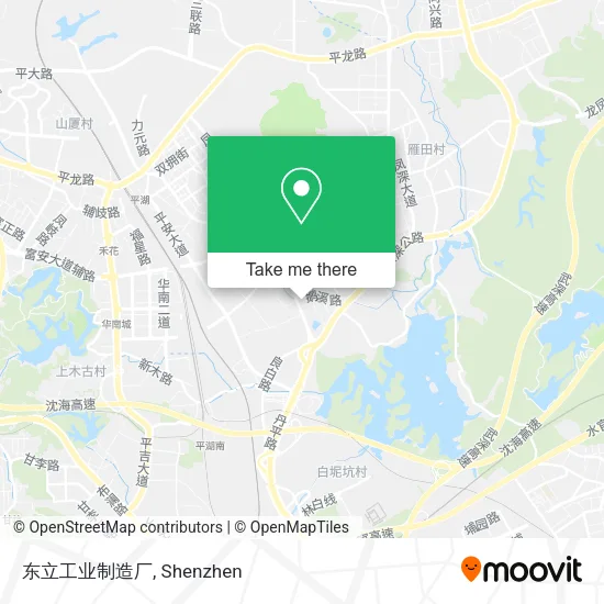 东立工业制造厂 map