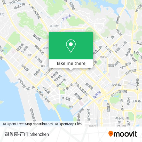 融景园-正门 map