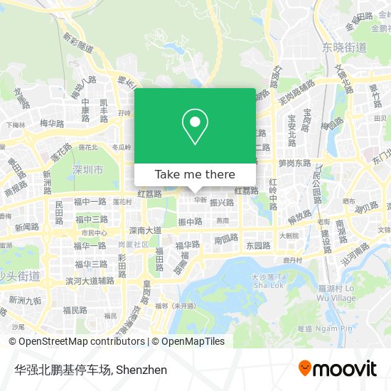 华强北鹏基停车场 map