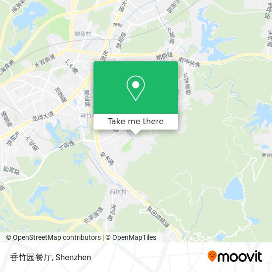 香竹园餐厅 map